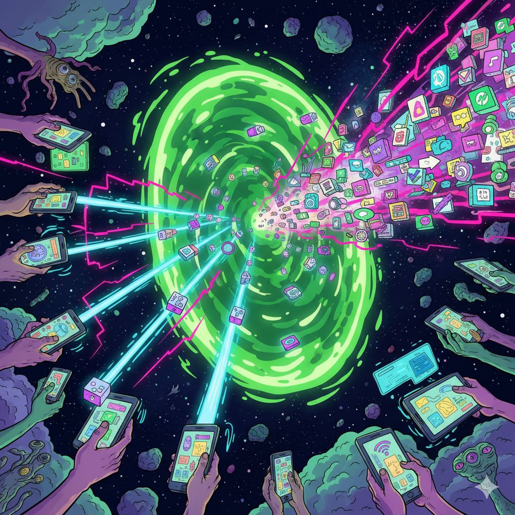 Mobile Apps & Data Teleportation